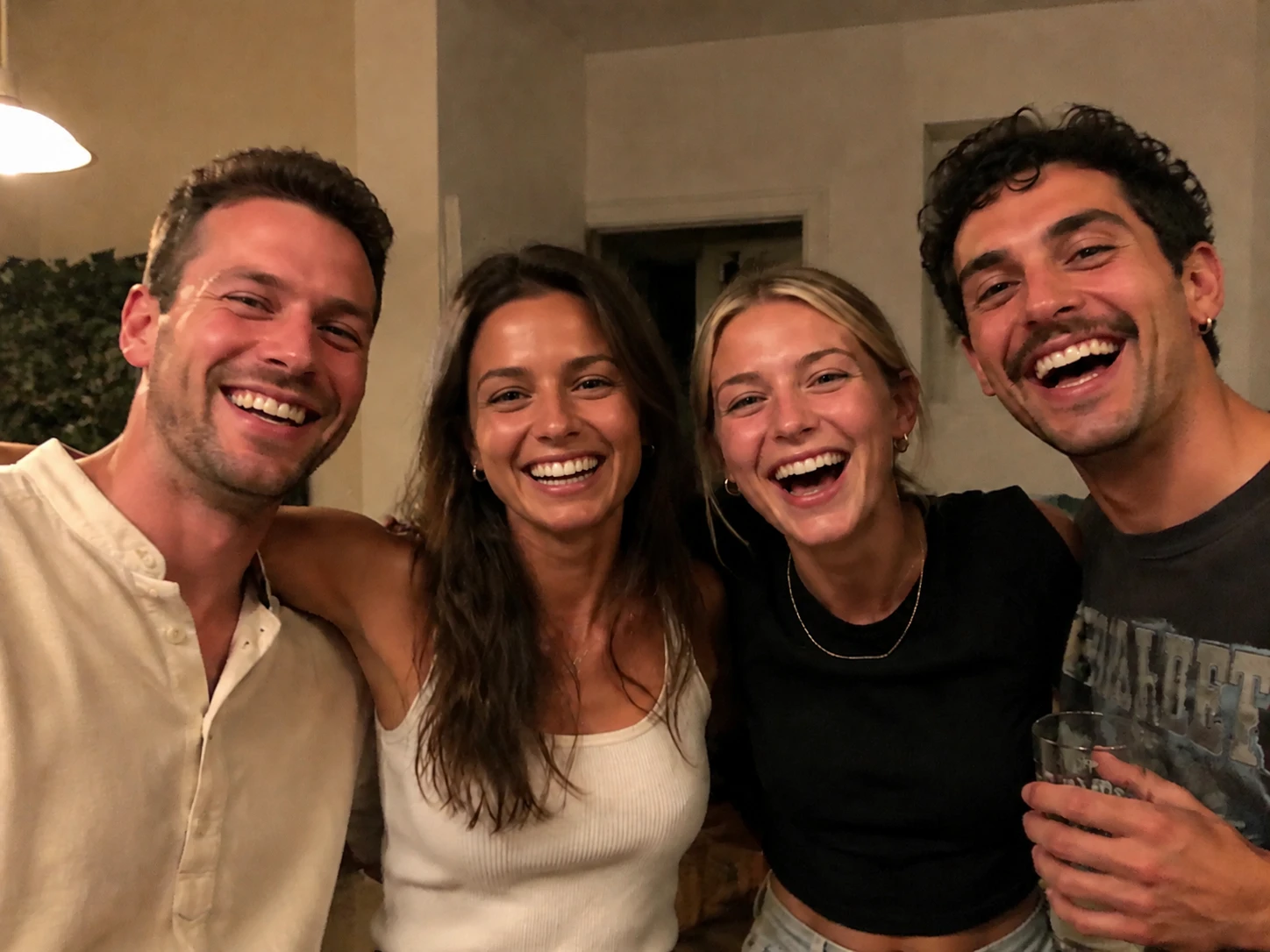 Same group photo with the face emoji removed, all faces fully visible